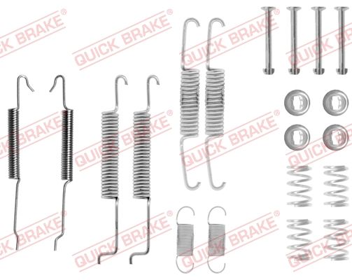 QUICK BRAKE 105-0680 - Zubehörsatz, Bremsbacken