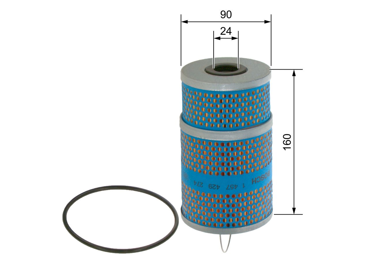 BOSCH 1 457 429 274 - Ölfilter
