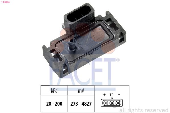 FACET 10.3004 - Luftdrucksensor, Höhenanpassung