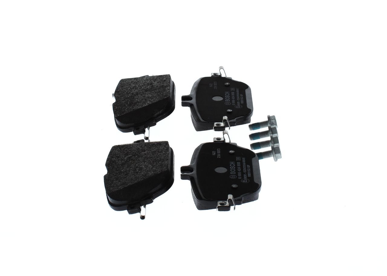 BOSCH 0 986 424 858 - Bremsbelagsatz, Scheibenbremse