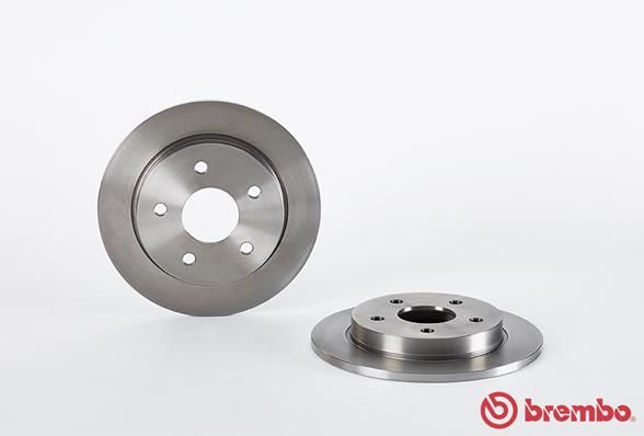 BREMBO 08.4931.10 - Bremsscheibe