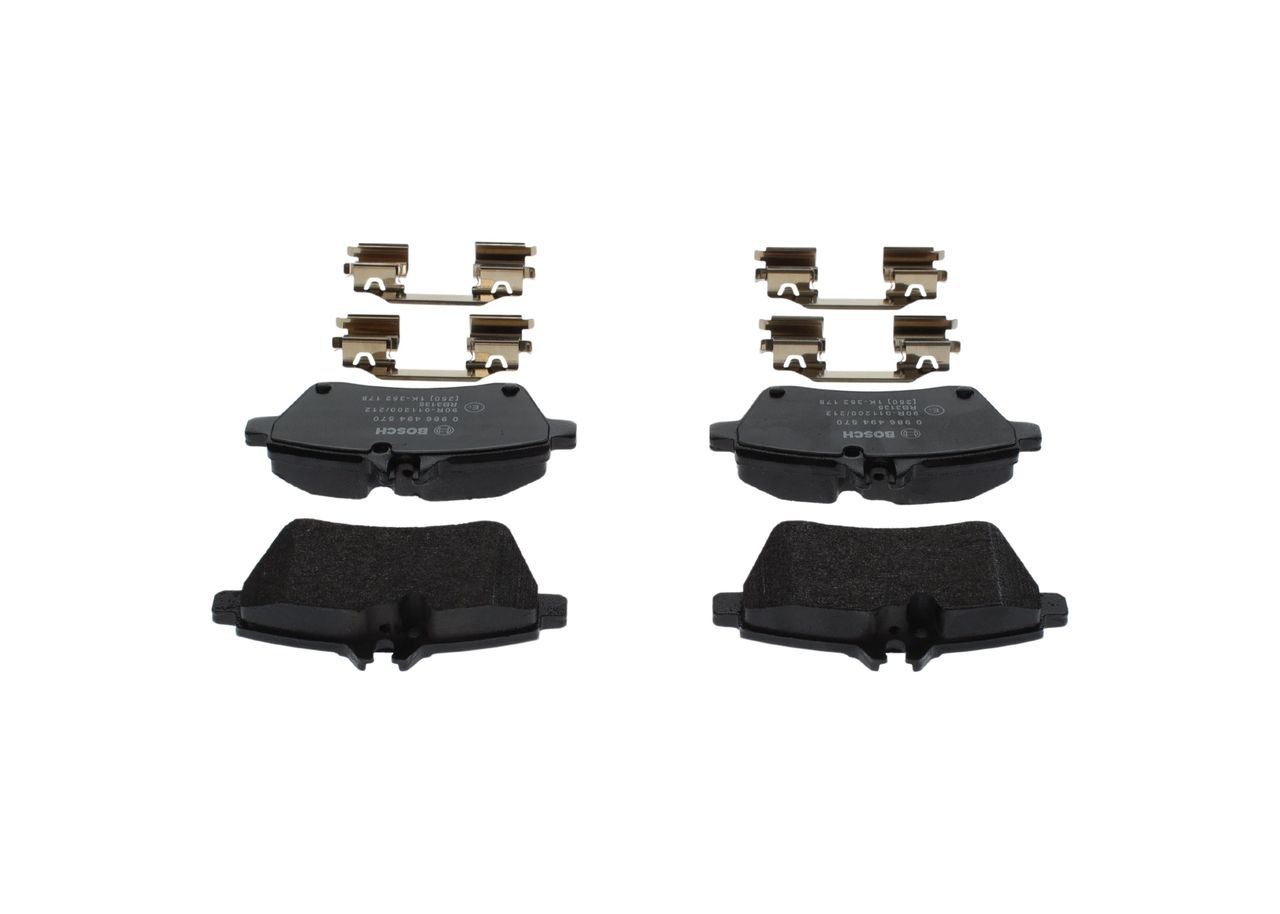 BOSCH 0 986 494 570 - Bremsbelagsatz, Scheibenbremse