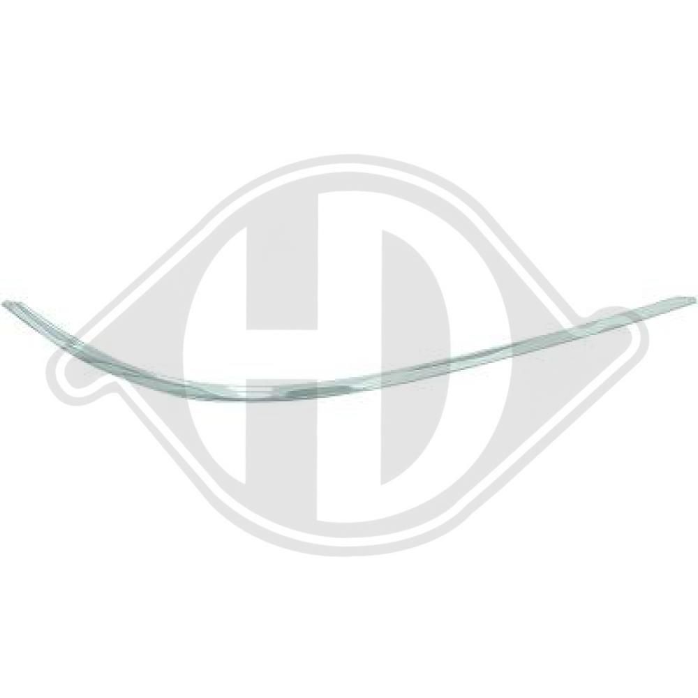 DIEDERICHS 1672162 - Zier-/Schutzleiste, Stoßfänger