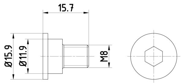 TEXTAR TPM0003 - Schraube, Bremsscheibe