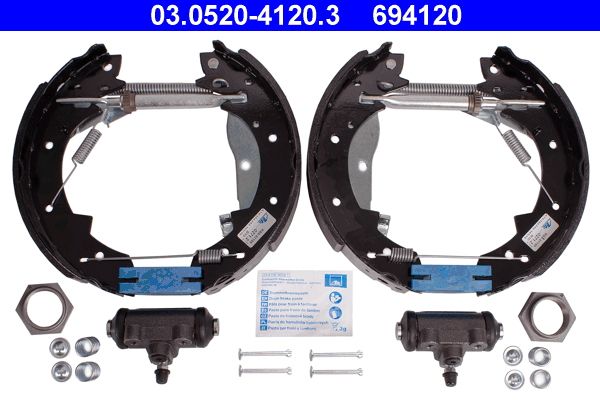 ATE 03.0520-4120.3 - Bremsbackensatz