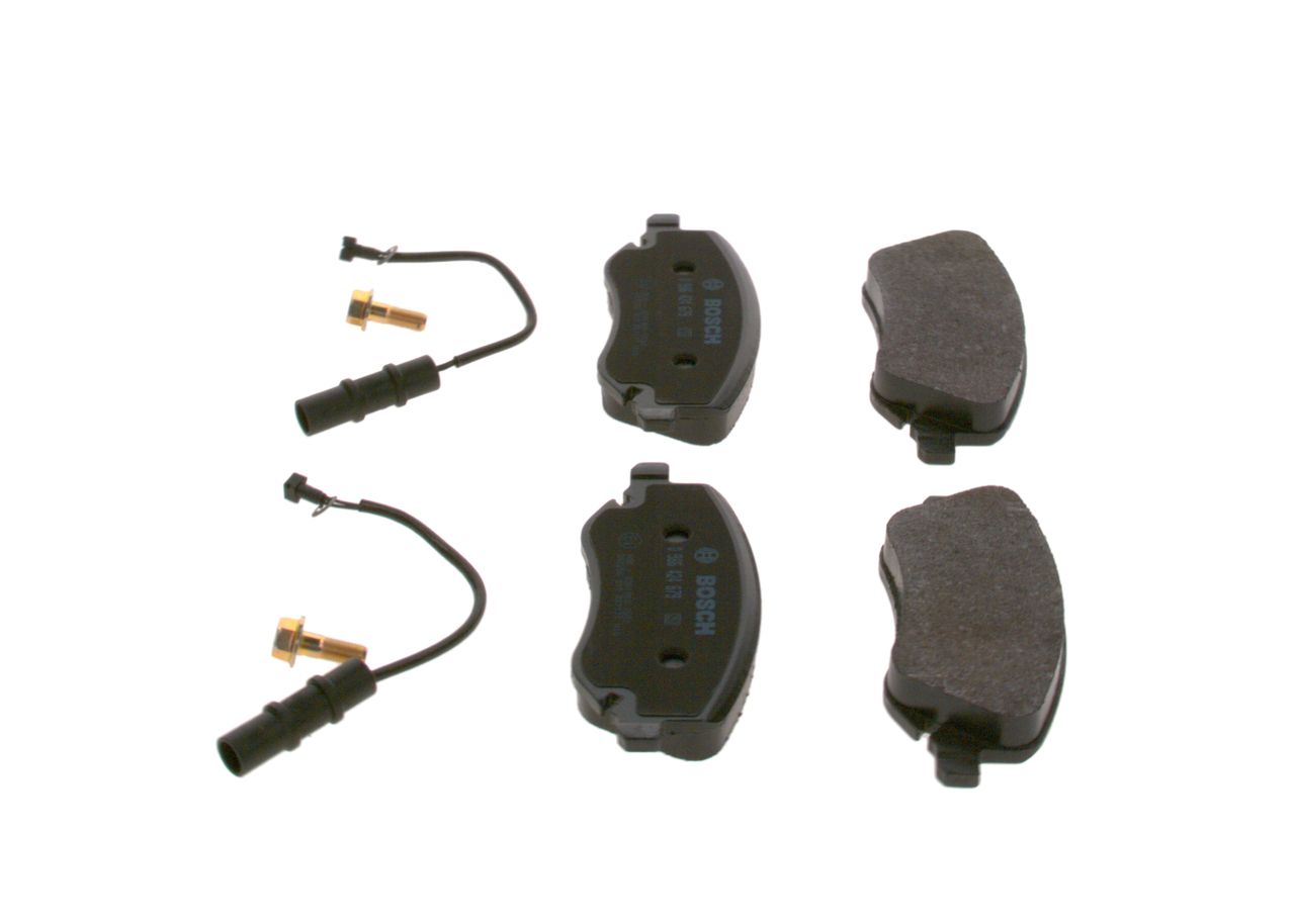BOSCH 0 986 424 679 - Bremsbelagsatz, Scheibenbremse
