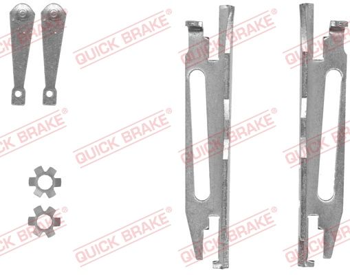 QUICK BRAKE 105 53 001 - Nachsteller-Satz, Trommelbremse