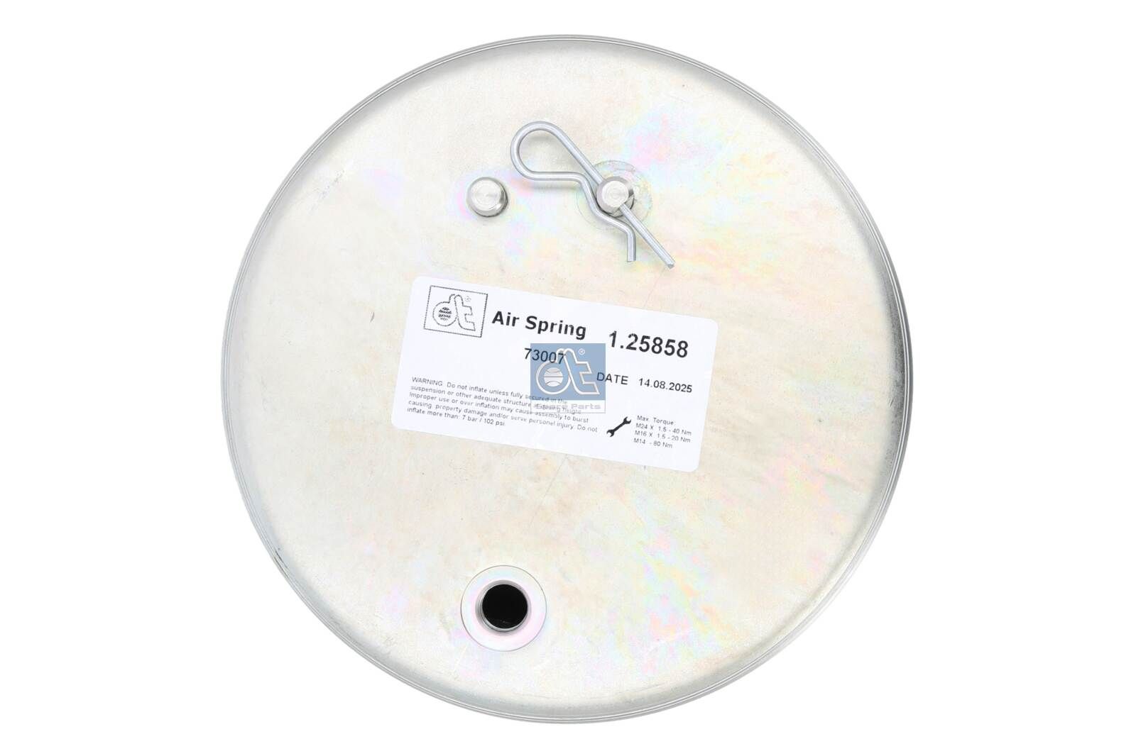 DT Spare Parts 1.25858 - Federbalg, Luftfederung