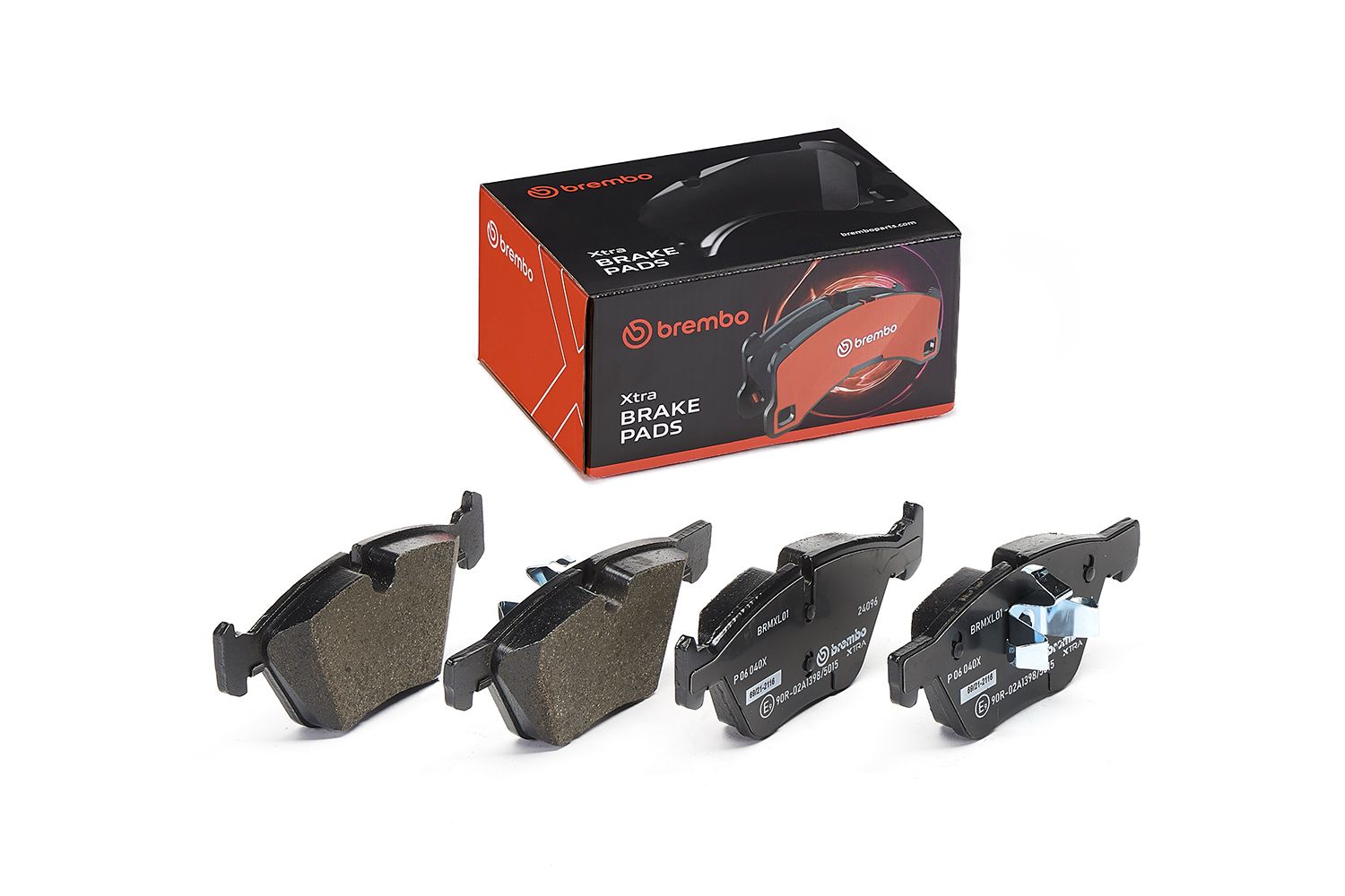 BREMBO P 06 040X - Bremsbelagsatz, Scheibenbremse