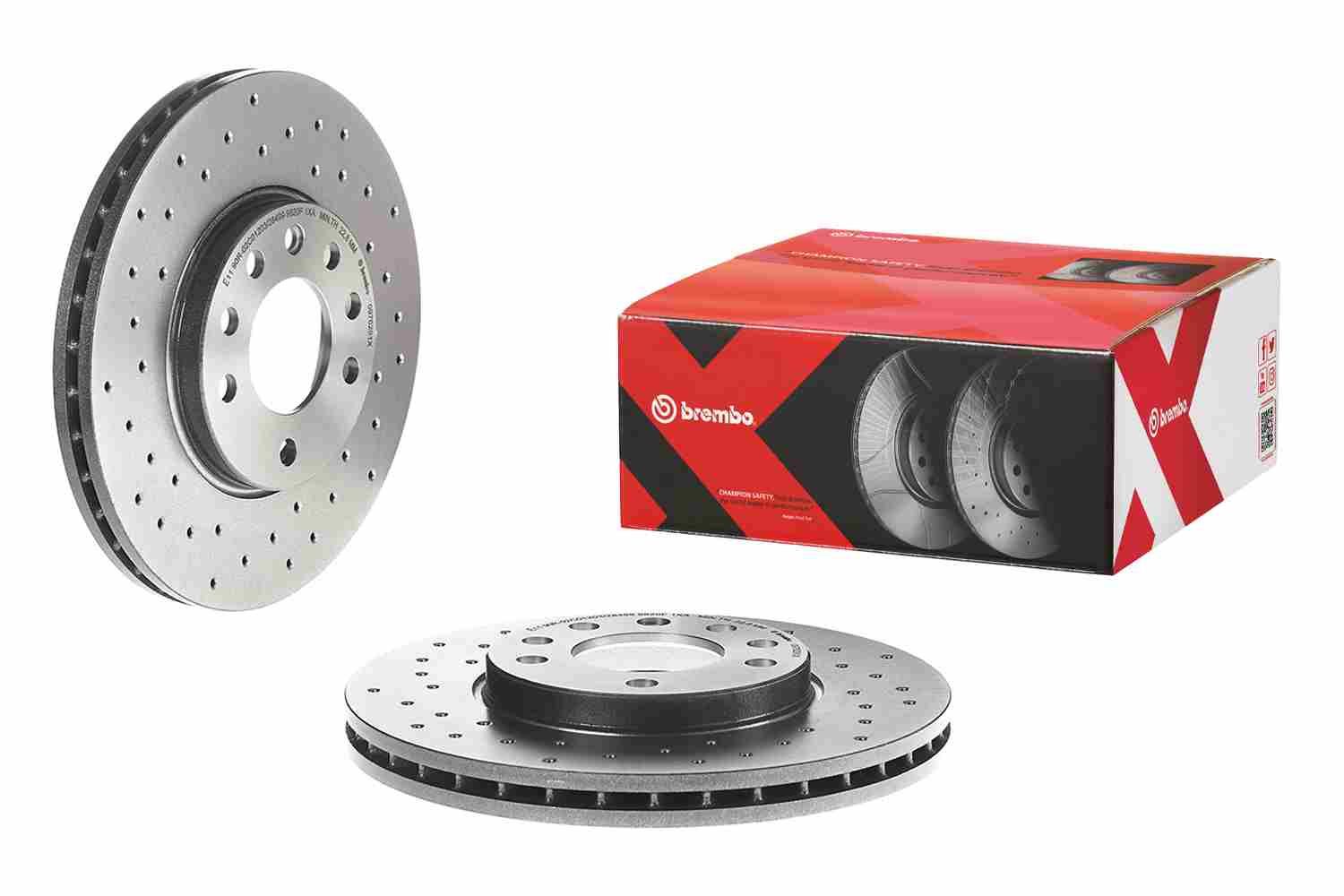 BREMBO 09.7629.1X - Bremsscheibe
