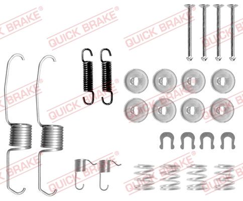 QUICK BRAKE 105-0637 - Zubehörsatz, Bremsbacken