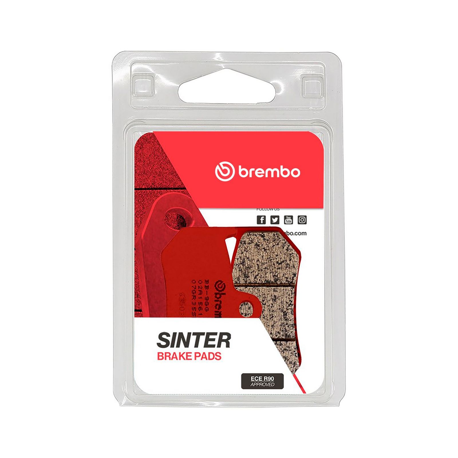 BREMBO 07GR35SP - Bremsbelagsatz, Scheibenbremse