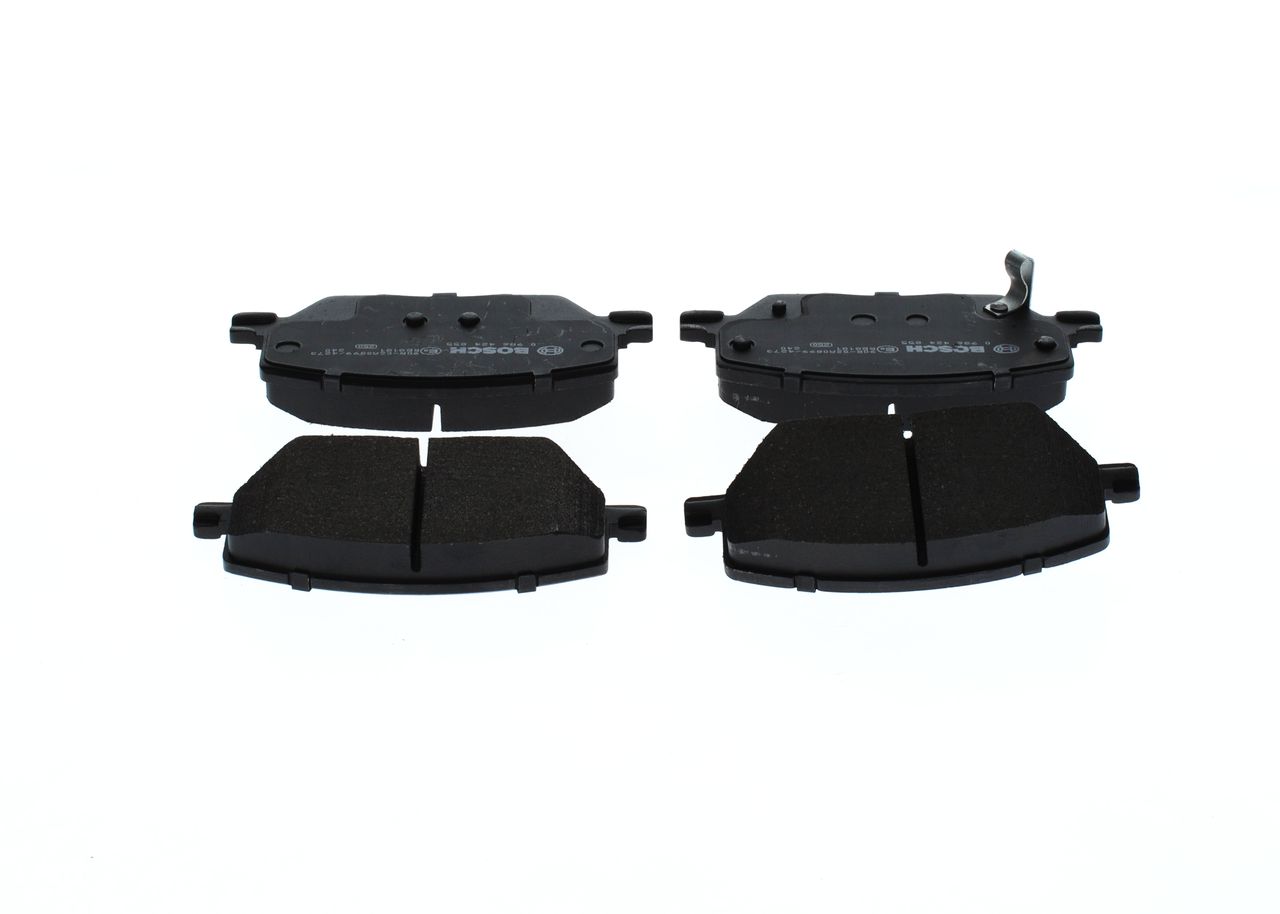 BOSCH 0 986 424 855 - Bremsbelagsatz, Scheibenbremse