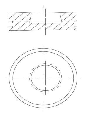 MAHLE 003 72 10 - Kolben
