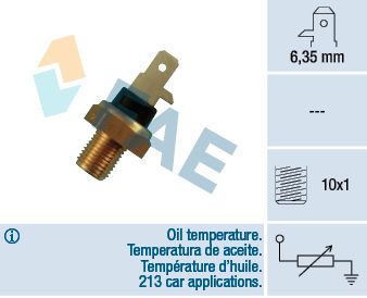 FAE 31610 - Sensor, Öltemperatur