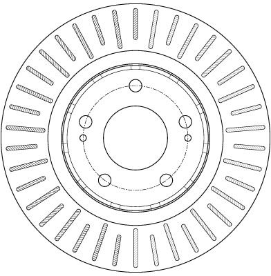 TRW DF6174 - Bremsscheibe