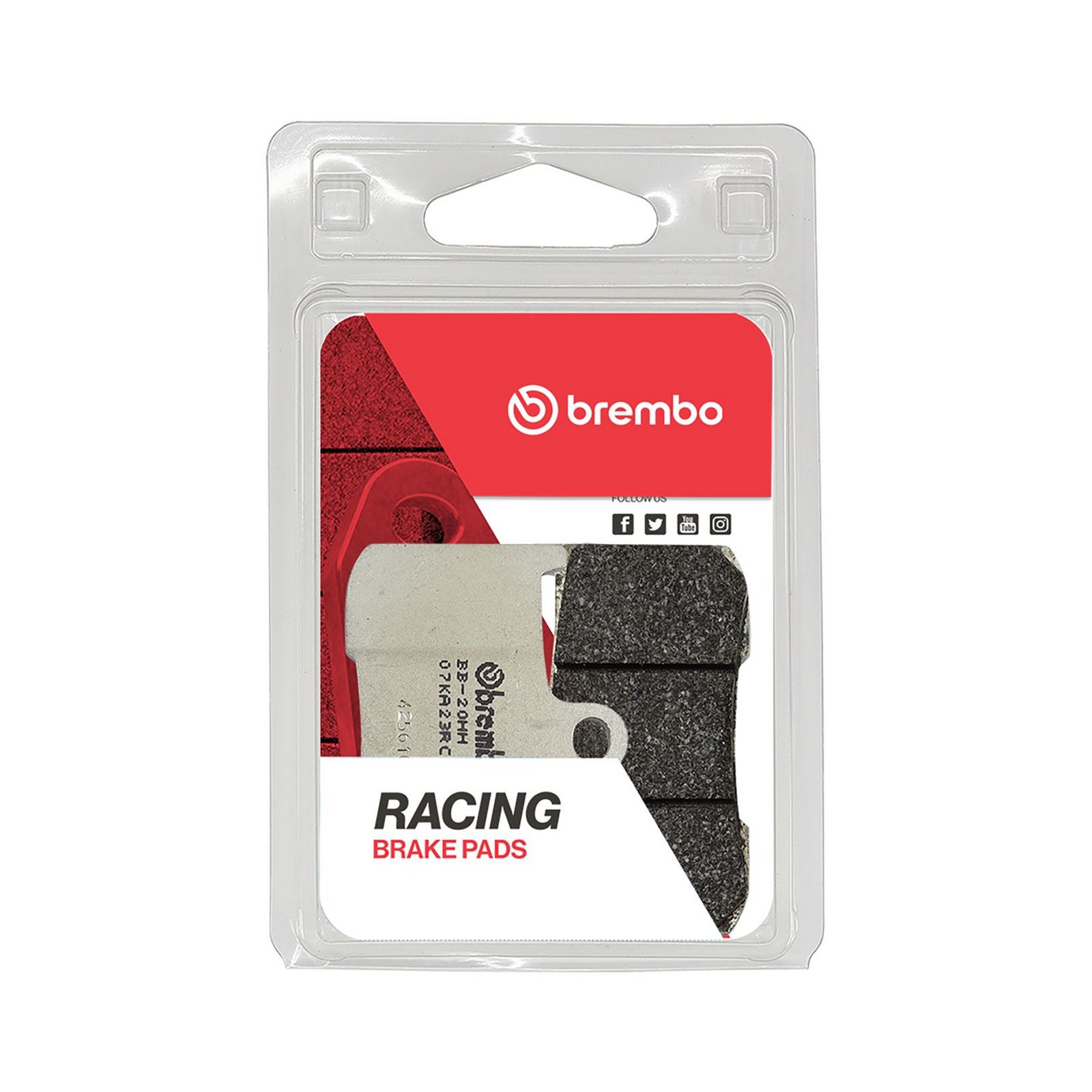 BREMBO 07KA23RC - Bremsbelagsatz, Scheibenbremse