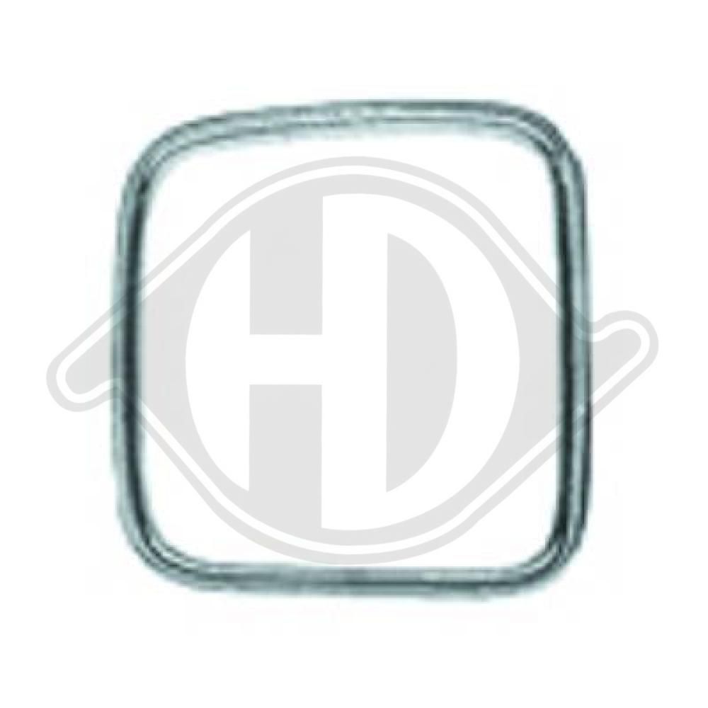 DIEDERICHS 1222042 - Zier-/Schutzleiste, Kühlergitter