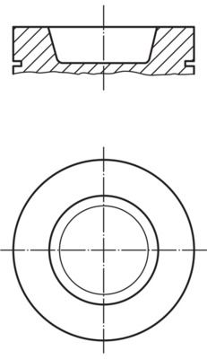 MAHLE 016 05 00 - Kolben