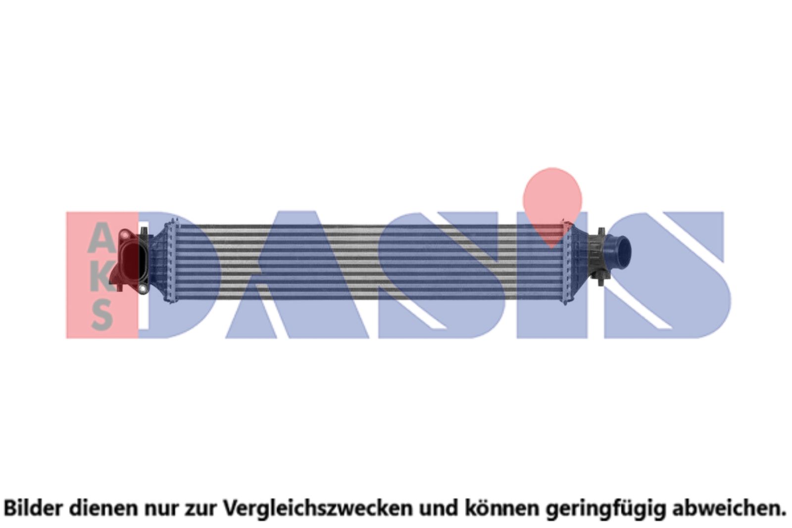 AKS DASIS 107009N - Ladeluftkühler