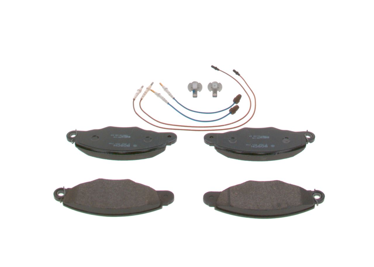 BOSCH 0 986 424 746 - Bremsbelagsatz, Scheibenbremse