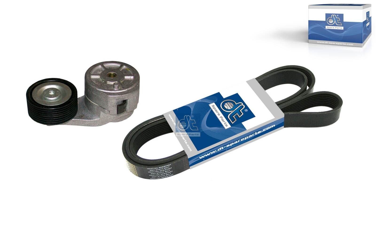 DT Spare Parts 1.31180 - Keilrippenriemensatz