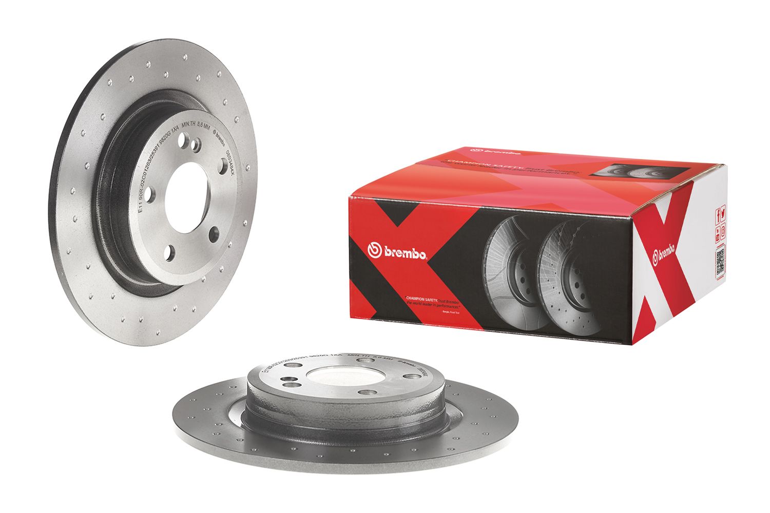 BREMBO 08.B348.4X - Bremsscheibe