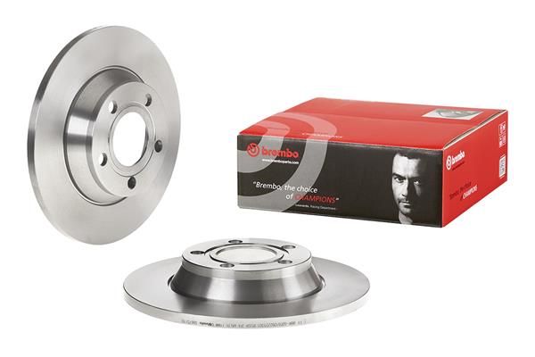 BREMBO 08.6751.10 - Bremsscheibe