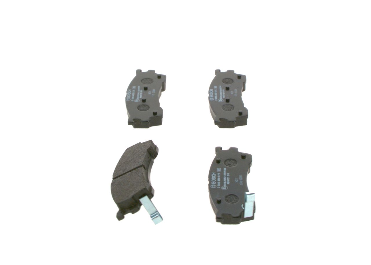 BOSCH 0 986 460 975 - Bremsbelagsatz, Scheibenbremse