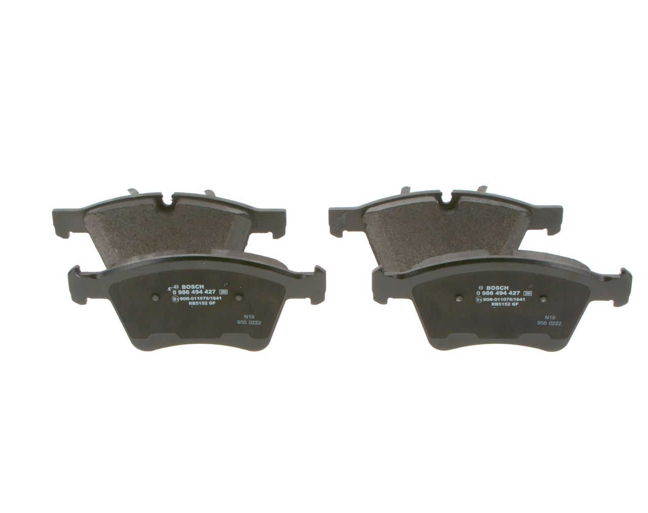 BOSCH 0 986 494 427 - Bremsbelagsatz, Scheibenbremse