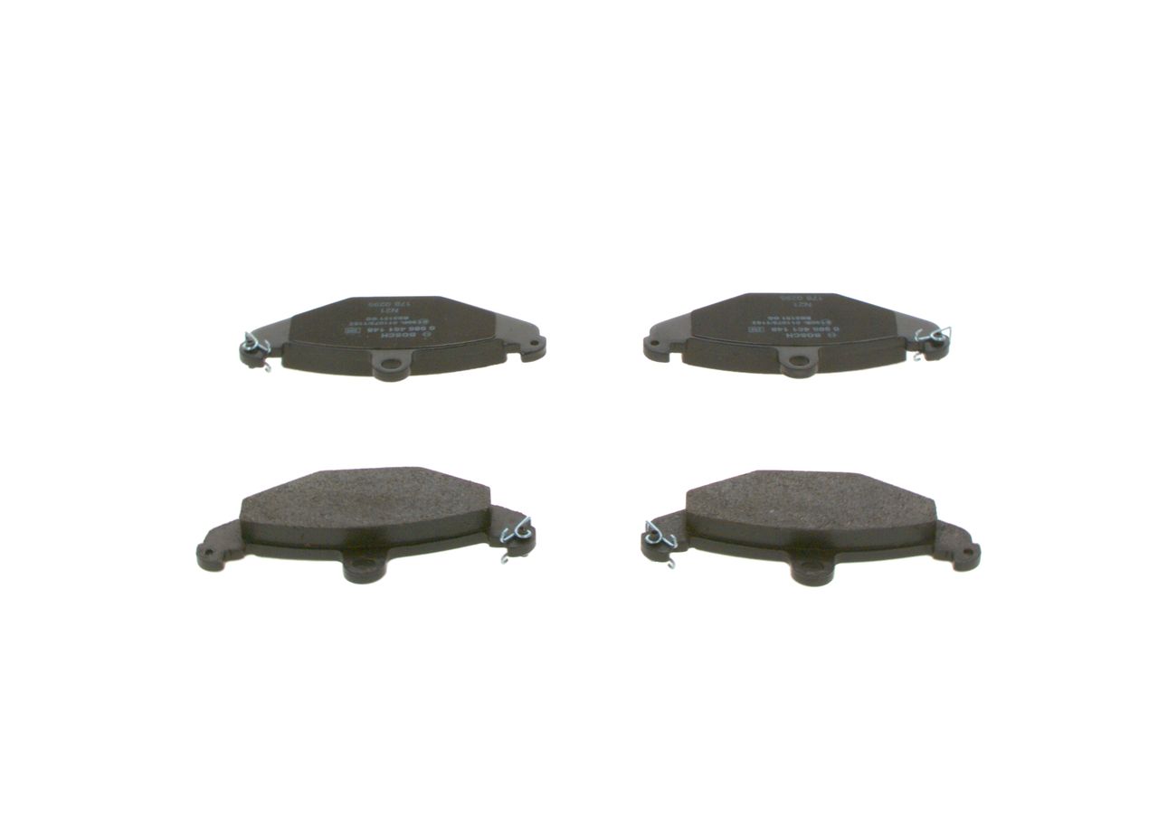 BOSCH 0 986 461 148 - Bremsbelagsatz, Scheibenbremse