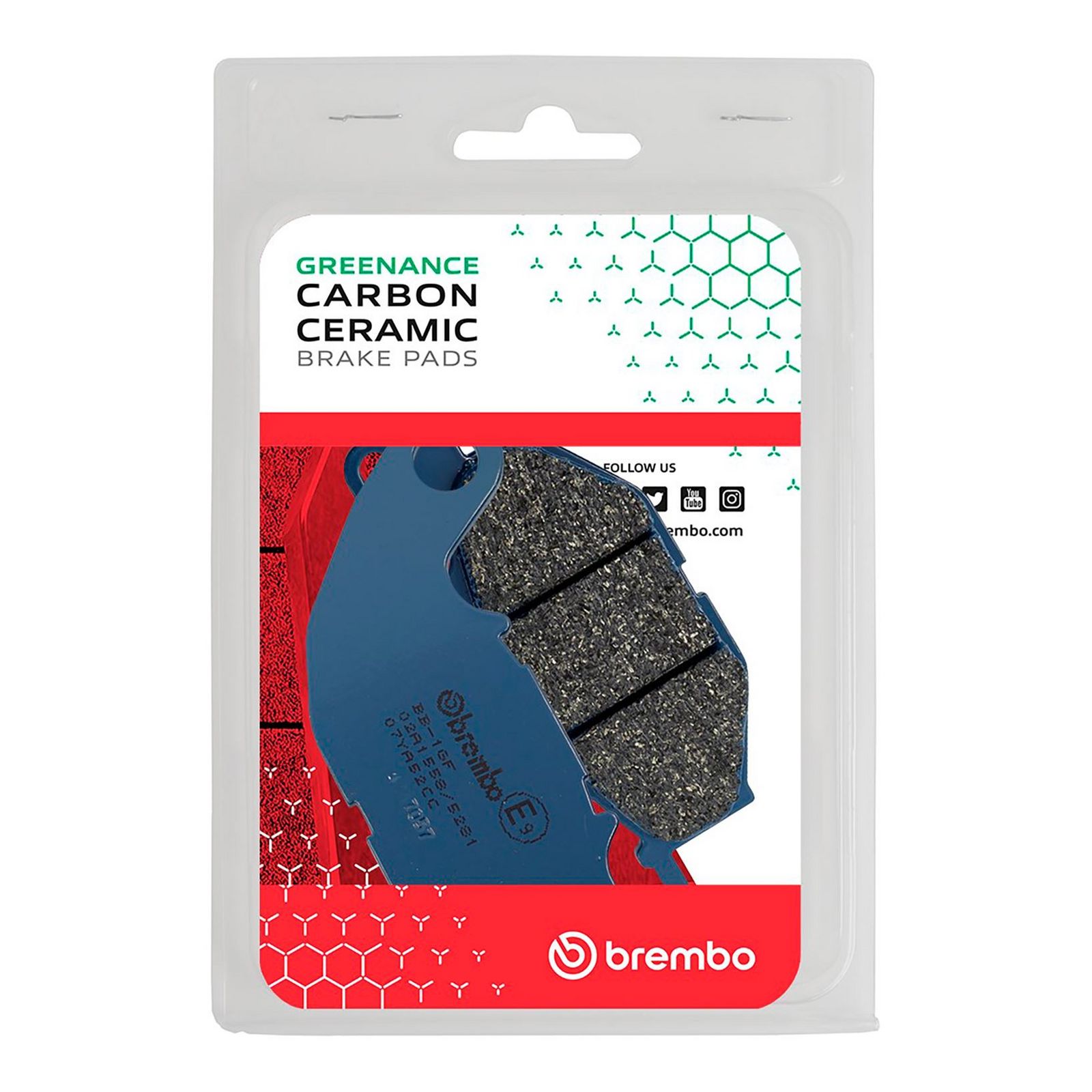BREMBO 07YA52CC - Bremsbelagsatz, Scheibenbremse