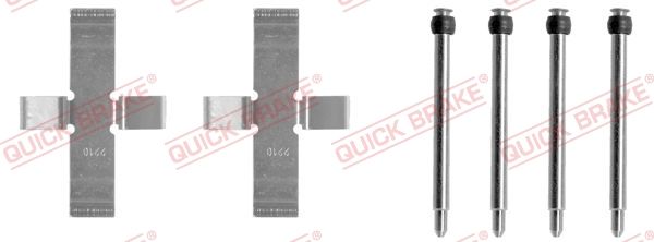 QUICK BRAKE 109-1040 - Zubehörsatz, Scheibenbremsbelag