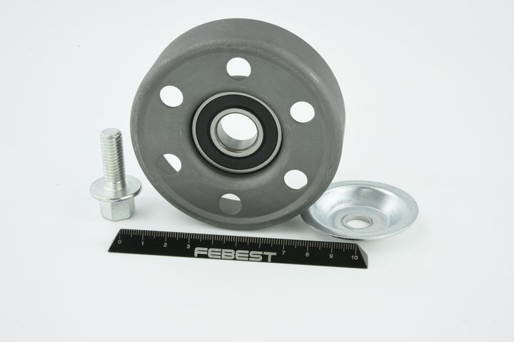 FEBEST 0187-AUR10 - Spannrolle, Keilrippenriemen