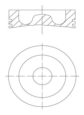 MAHLE 005 28 00 - Kolben