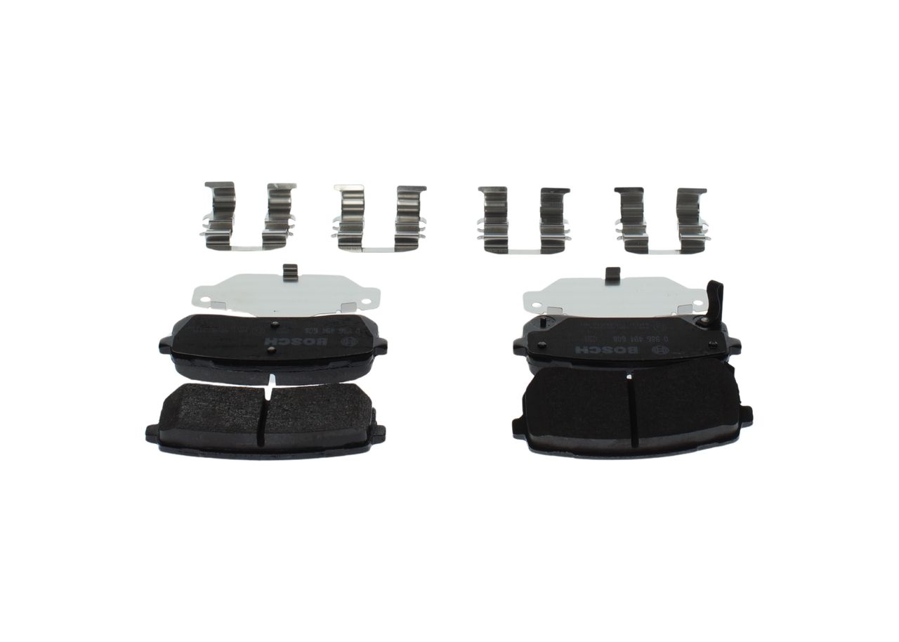 BOSCH 0 986 494 608 - Bremsbelagsatz, Scheibenbremse