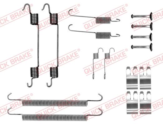 QUICK BRAKE 105-0029 - Zubehörsatz, Bremsbacken