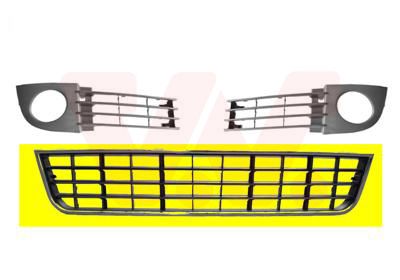 VAN WEZEL 0317590 - Lüftungsgitter, Stoßfänger