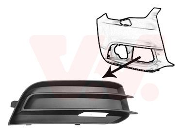 VAN WEZEL 0301592 - Lüftungsgitter, Stoßfänger