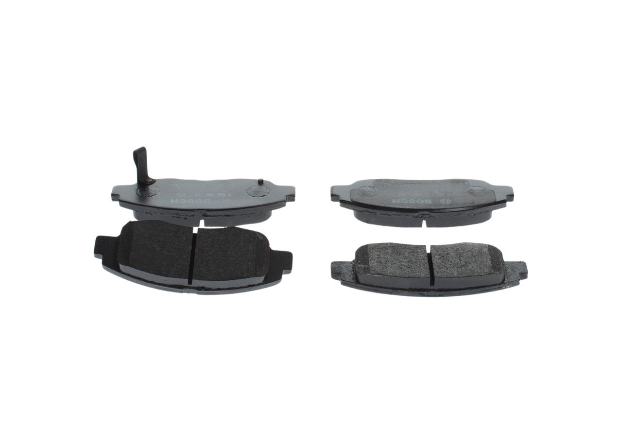 BOSCH 0 986 495 153 - Bremsbelagsatz, Scheibenbremse