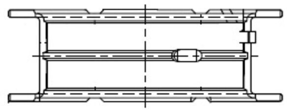 MAHLE 001 FL 21834 000 - Kurbelwellenlagerschale