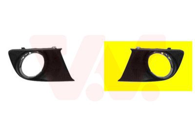 VAN WEZEL 0160593 - Lüftungsgitter, Stoßfänger