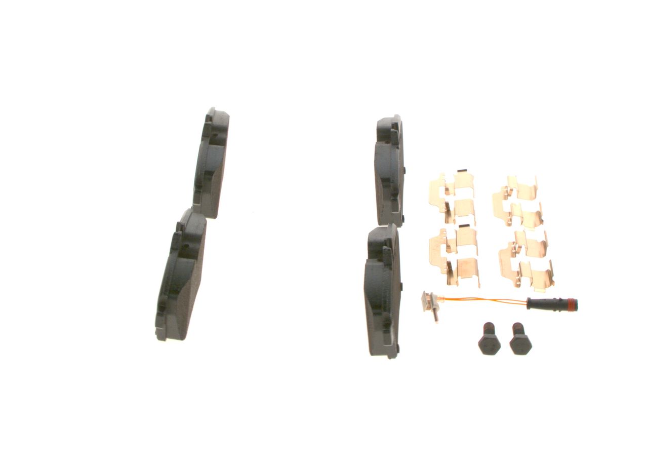 BOSCH 0 986 494 087 - Bremsbelagsatz, Scheibenbremse