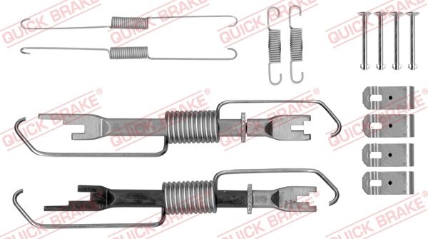 QUICK BRAKE 105-0888S-02 - Zubehörsatz, Bremsbacken
