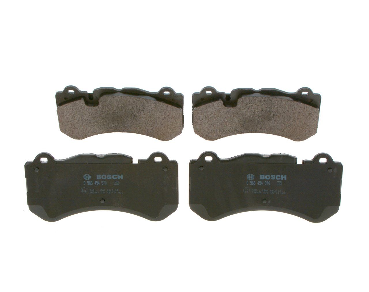 BOSCH 0 986 494 970 - Bremsbelagsatz, Scheibenbremse