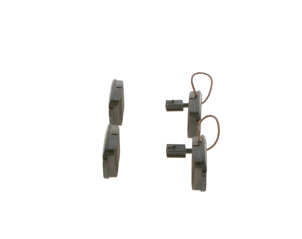 BOSCH 0 986 495 305 - Bremsbelagsatz, Scheibenbremse