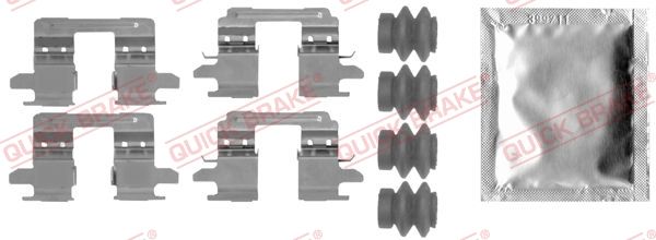QUICK BRAKE 109-0005 - Zubehörsatz, Scheibenbremsbelag