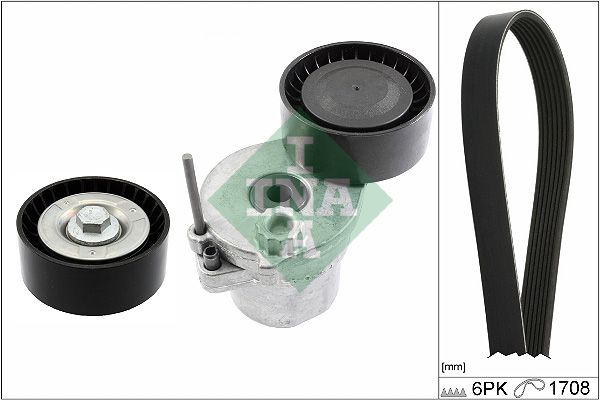 Schaeffler INA 529 0362 10 - Keilrippenriemensatz