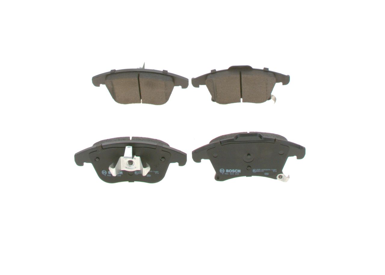 BOSCH 0 986 424 445 - Bremsbelagsatz, Scheibenbremse