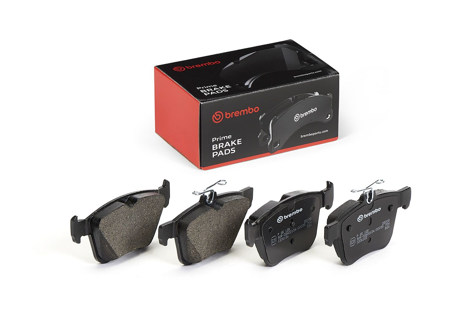 BREMBO P 85 125 - Bremsbelagsatz, Scheibenbremse